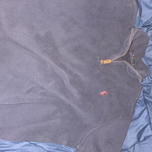 Ralph Lauren Navy Quarter-Zip Pullover